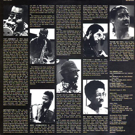 Nat Adderley Septet ~ Don't Look Back (Vinyl) - Djungel & Jazz