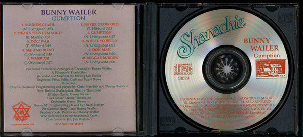 Bunny Wailer ~ Gumption (Vinyl) - Djungel & Jazz