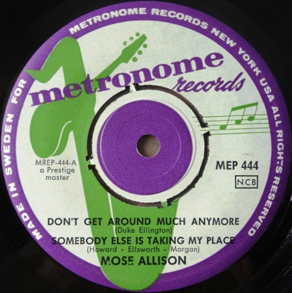 Mose Allison ~ Young Man Mose (Vinyl) - Djungel & Jazz