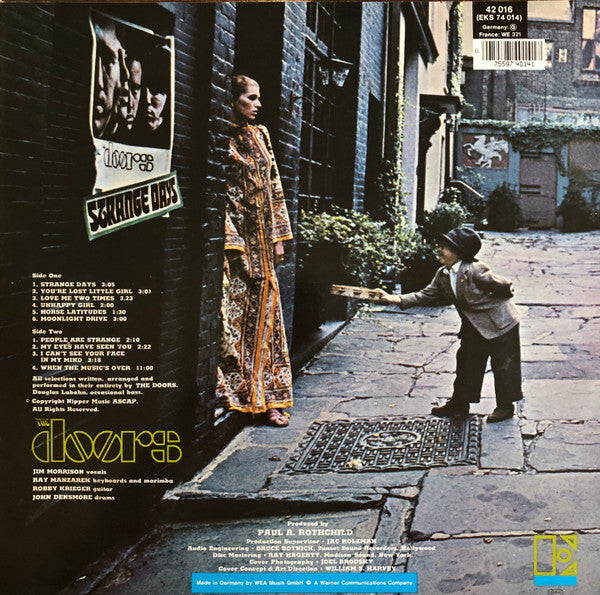 The Doors ~ Strange Days (Vinyl) - Djungel & Jazz