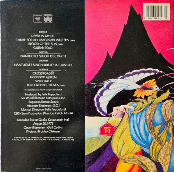 Mountain : Twin Peaks (2xLP, Album, Gat)