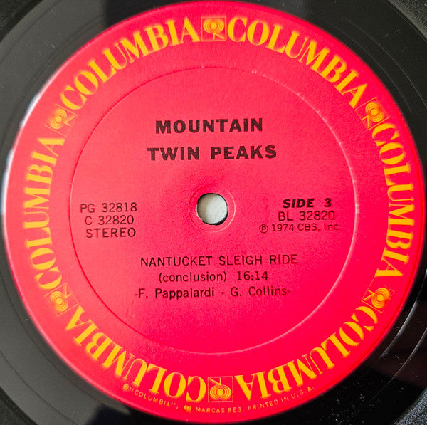 Mountain : Twin Peaks (2xLP, Album, Gat)