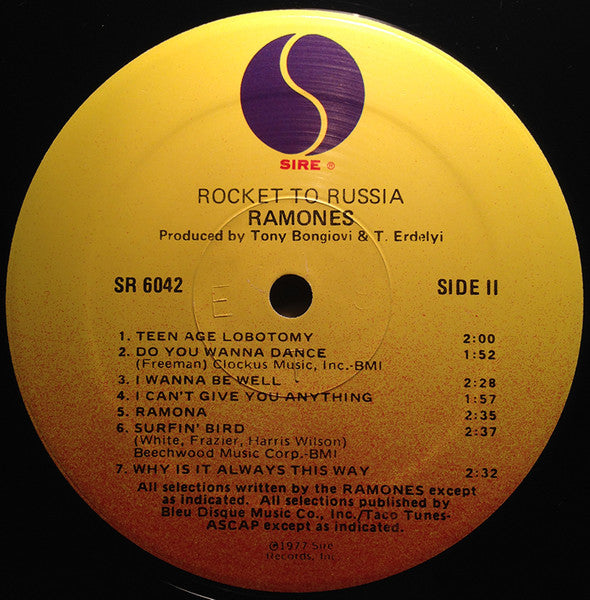 Ramones ~ Rocket To Russia (Vinyl) - Djungel & Jazz