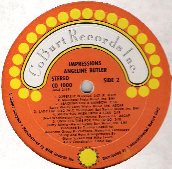 Angeline Butler ~ Impressions (Vinyl) - Djungel & Jazz