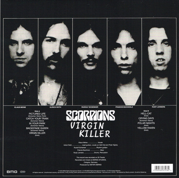 Scorpions ~ Virgin Killer (Vinyl) - Djungel & Jazz