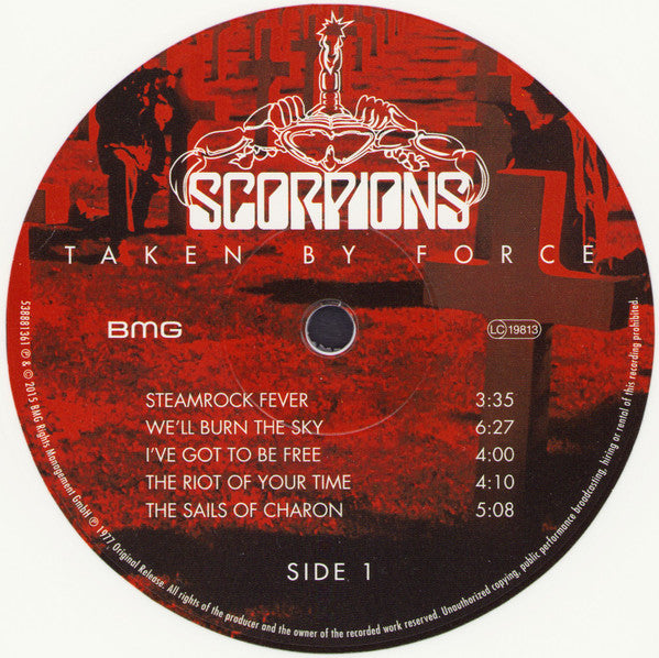 Scorpions ~ Taken By Force (Vinyl) - Djungel & Jazz