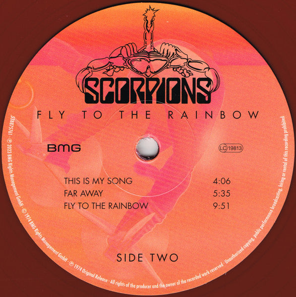 Scorpions ~ Fly To The Rainbow (Vinyl) - Djungel & Jazz