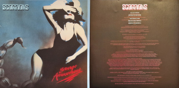 Scorpions ~ Savage Amusement (Vinyl) - Djungel & Jazz