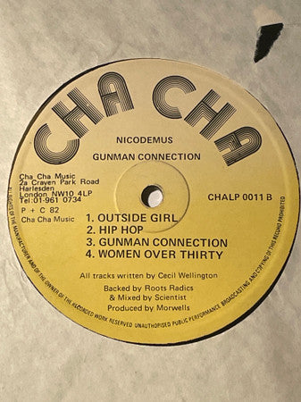 Nicodemus : Gunman Connection (LP, Album, Yel)