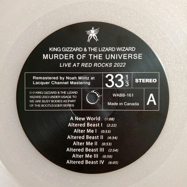 King Gizzard And The Lizard Wizard ~ Murder Of The Universe (Live At Red Rocks 2022) (Vinyl) - Djungel & Jazz