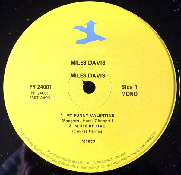 Miles Davis ~ Miles Davis (Vinyl) - Djungel & Jazz