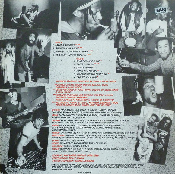 Sugar Minott & Black Roots Players : Meet The People In A Lovers Dubbers Style (LP)