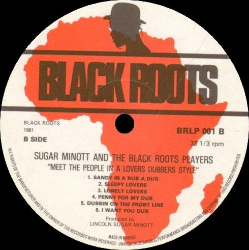 Sugar Minott & Black Roots Players : Meet The People In A Lovers Dubbers Style (LP)