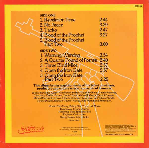 Max Romeo : Revelation Time (LP, RE)
