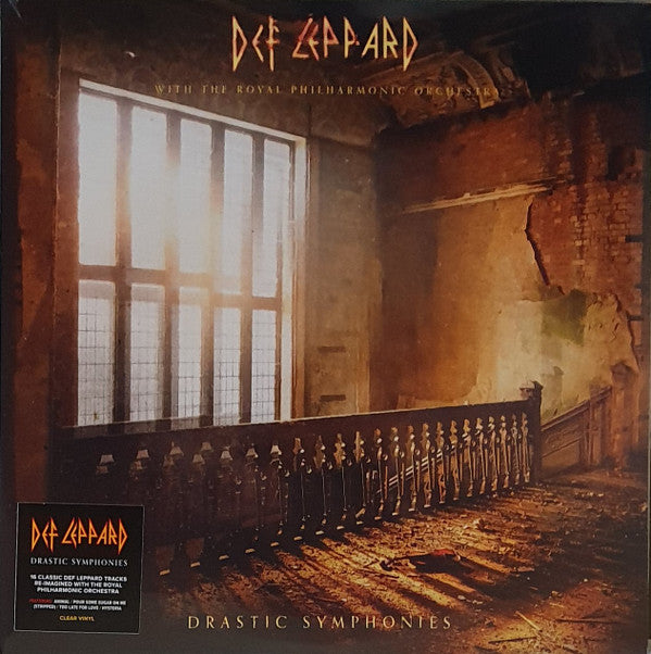 Def Leppard With The Royal Philharmonic Orchestra ~ Drastic Symphonies (Vinyl) - Djungel & Jazz