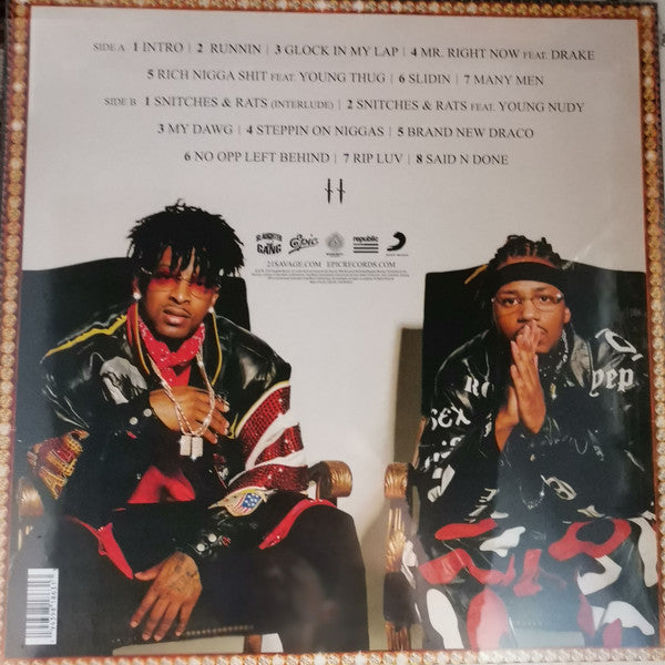 21 Savage & Metro Boomin ~ Savage Mode II (Vinyl) - Djungel & Jazz