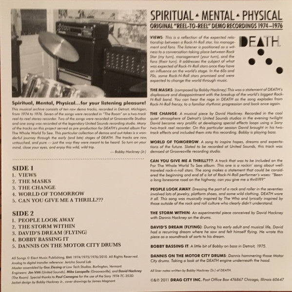 Death  ~ Spiritual | Mental | Physical (Vinyl) - Djungel & Jazz