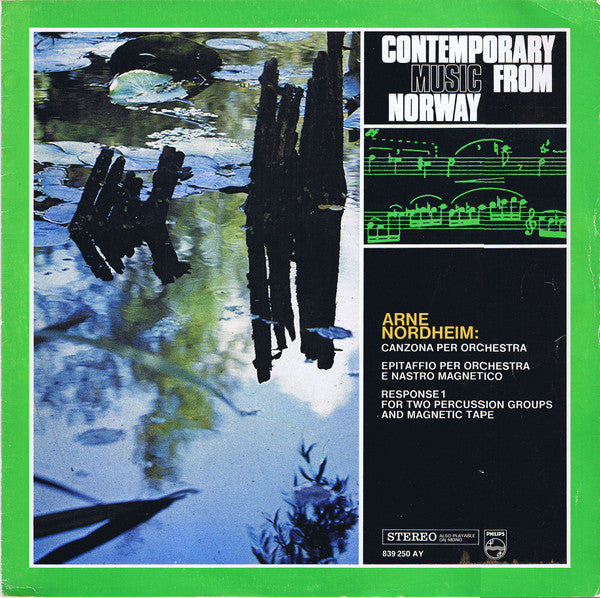 Arne Nordheim ~ Contemporary Music From Norway (Vinyl) - Djungel & Jazz