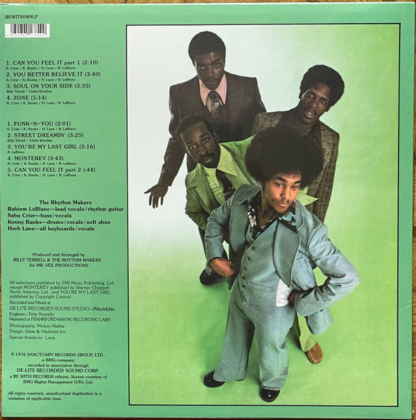 The Rhythm Makers ~ Soul On Your Side (Vinyl) - Djungel & Jazz