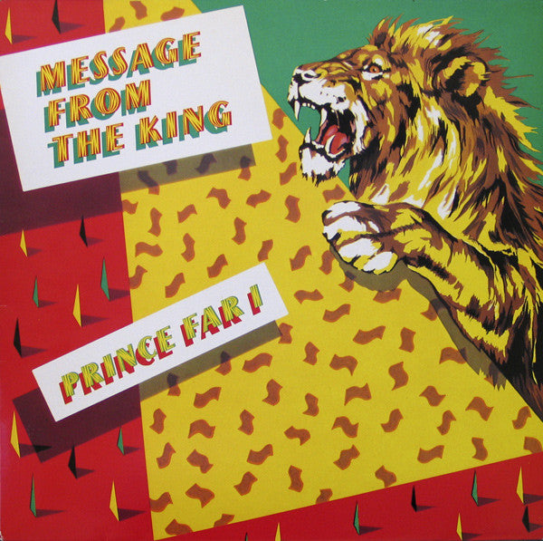 Prince Far I And The Arabs* : Message From The King (LP, Album)