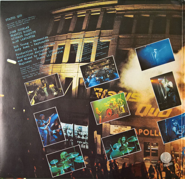 Status Quo ~ Live (Vinyl) - Djungel & Jazz