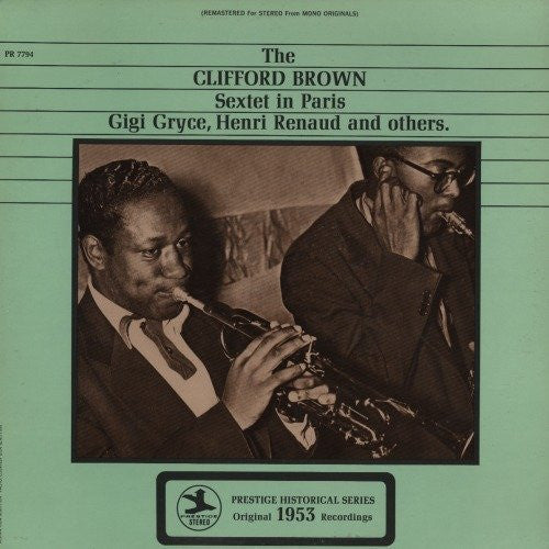 The Clifford Brown Sextet* : The Clifford Brown Sextet In Paris (LP, Comp, RE, RM)