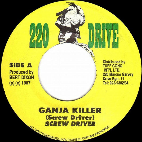 Screwdriver (2) : Ganja Killer (7", RE)