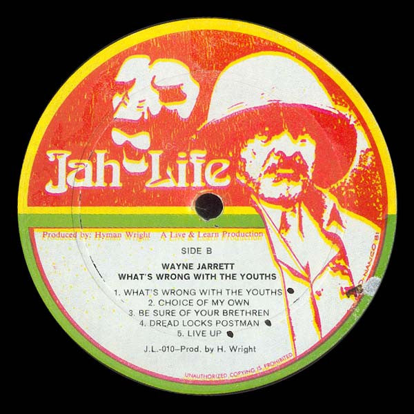 Wayne Jarrett : What's Wrong With The Youths (LP, Album)