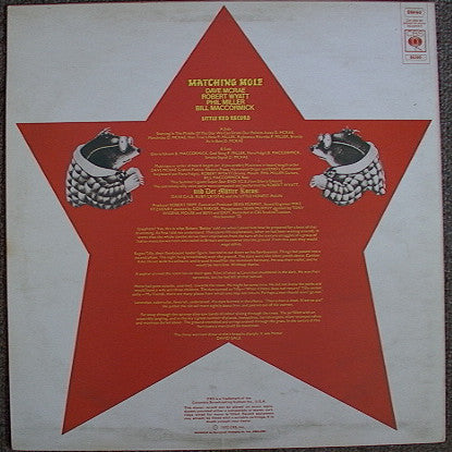 Matching Mole ~ Matching Mole's Little Red Record (Vinyl) - Djungel & Jazz