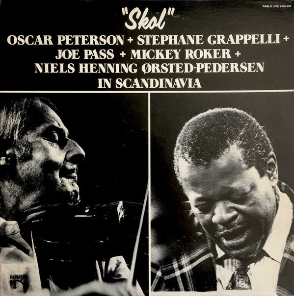 Oscar Peterson + Stephane Grappelli + Joe Pass + Mickey Roker + Niels-Henning Ørsted Pedersen ~ Skol (Vinyl) - Djungel & Jazz