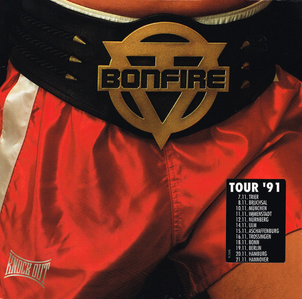 Bonfire : Knock Out (LP, Album)