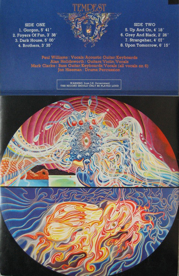 Tempest (6) : Tempest (LP, Album)