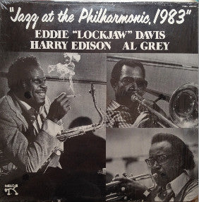 Eddie "Lockjaw" Davis ~ Jazz At The Philharmonic, 1983 (Vinyl) - Djungel & Jazz