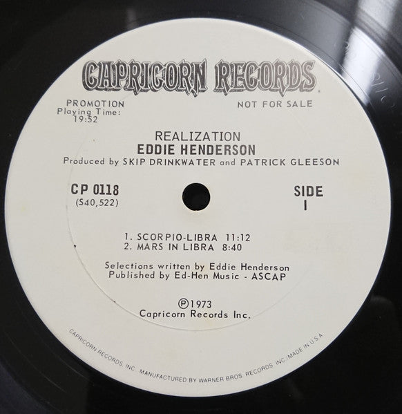 Eddie Henderson ~ Realization (Vinyl) - Djungel & Jazz