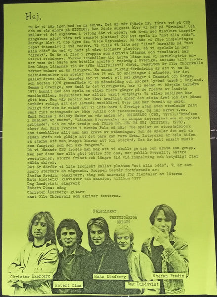 Trettioåriga Kriget ~ Mot Alla Odds (Vinyl) - Djungel & Jazz