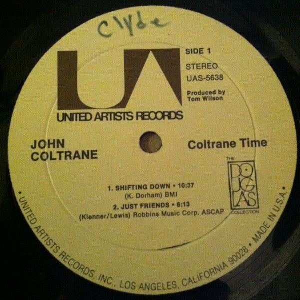 John Coltrane ~ Coltrane Time (Vinyl) - Djungel & Jazz