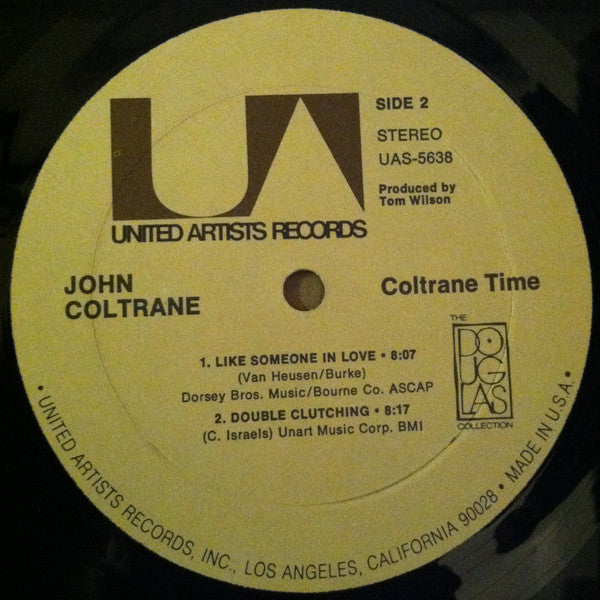 John Coltrane ~ Coltrane Time (Vinyl) - Djungel & Jazz