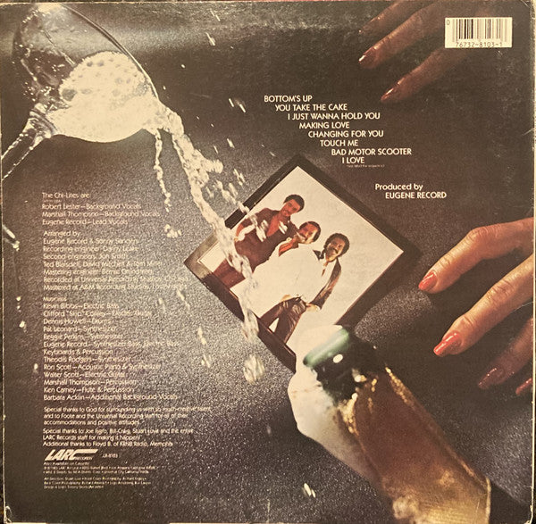 The Chi-Lites : Bottom's Up (LP, Album, Pin)