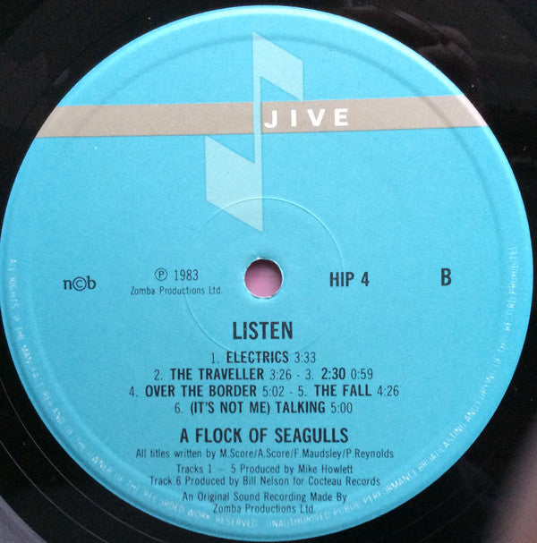 A Flock Of Seagulls ~ Listen (Vinyl) - Djungel & Jazz