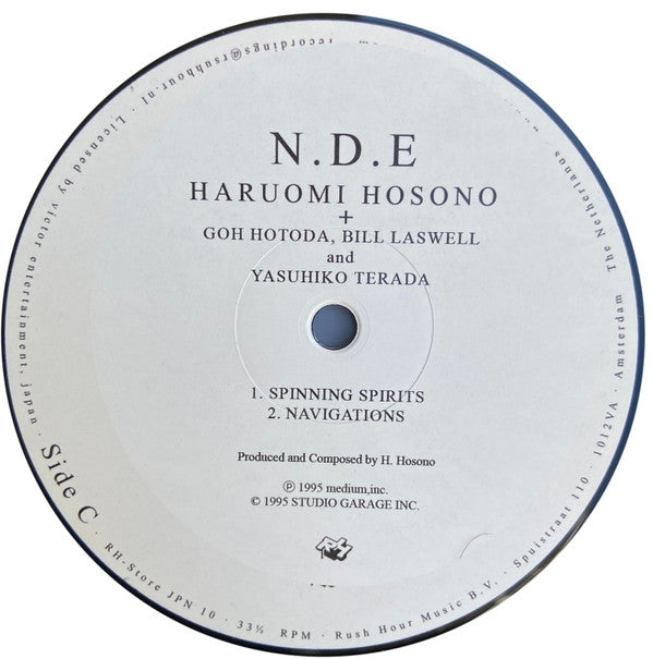 Haruomi Hosono ~ N . D . E (Vinyl) - Djungel & Jazz