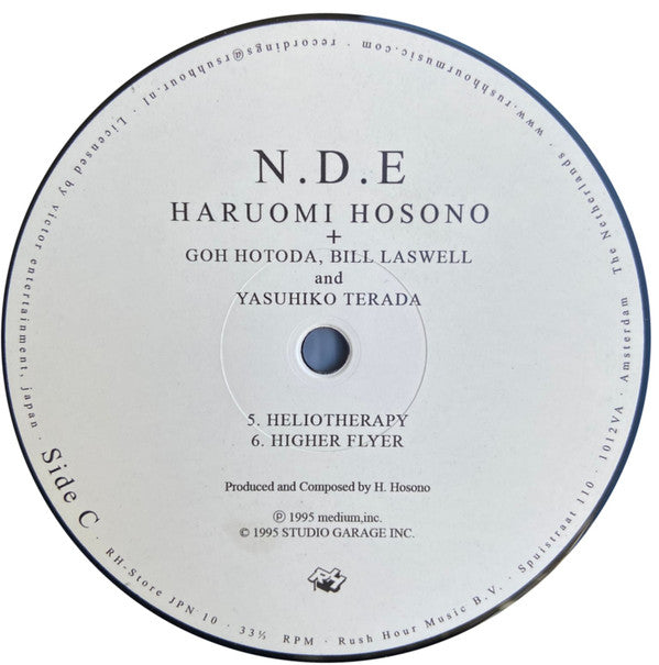 Haruomi Hosono ~ N . D . E (Vinyl) - Djungel & Jazz