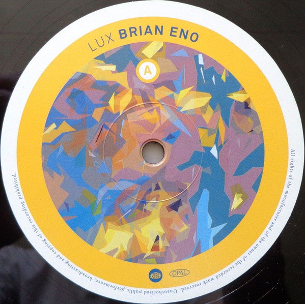 Brian Eno : Lux (2xLP, Album)