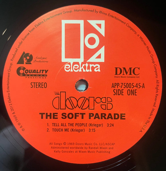 The Doors ~ The Soft Parade (Vinyl) - Djungel & Jazz