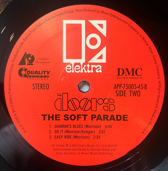 The Doors ~ The Soft Parade (Vinyl) - Djungel & Jazz