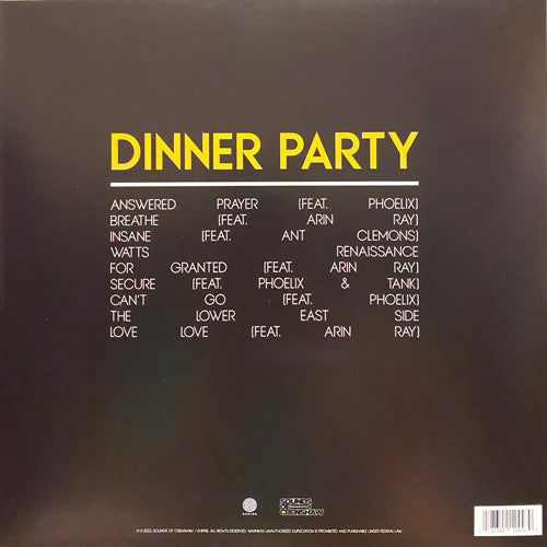 Dinner Party (2) : Enigmatic Society (LP, Album, Ltd, Bla)