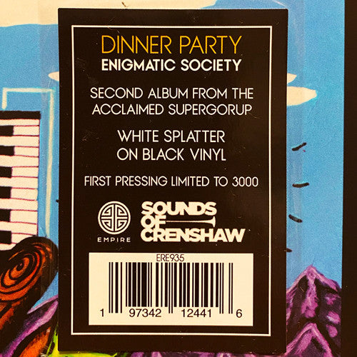 Dinner Party (2) : Enigmatic Society (LP, Album, Ltd, Bla)