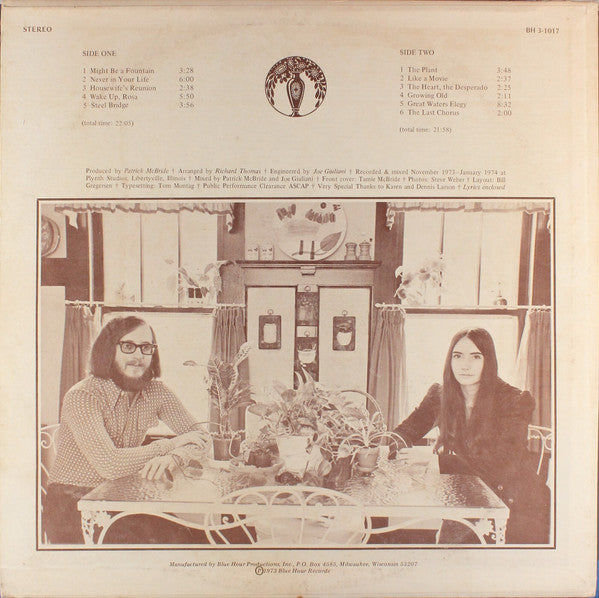 Susan & Richard Thomas : A Burst Of Life (LP)