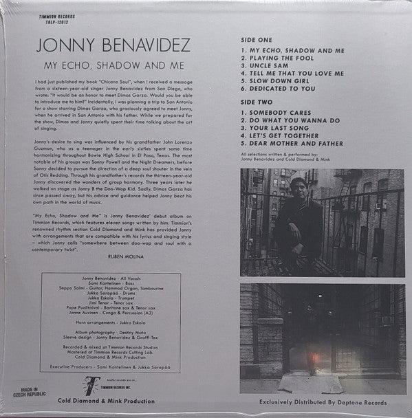 Jonny Benavidez ~ My Echo, Shadow And Me (Vinyl) - Djungel & Jazz