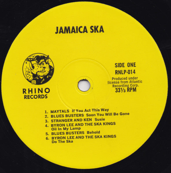 Various : Jamaica Ska (LP, Album, Comp)