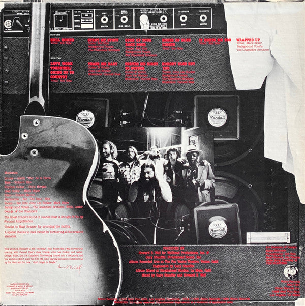 Hooker N’ Heat ~ Canned Heat & John Lee Hooker Recorded Live At The Fox Venice Theatre (Vinyl) - Djungel & Jazz